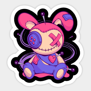 Voodoo Doll Sticker